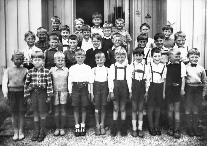 Klasse 1a 1947/48 p Vinderen skole