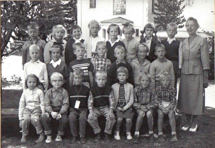 Klasse 1a 1959/60 p Vinderen skole