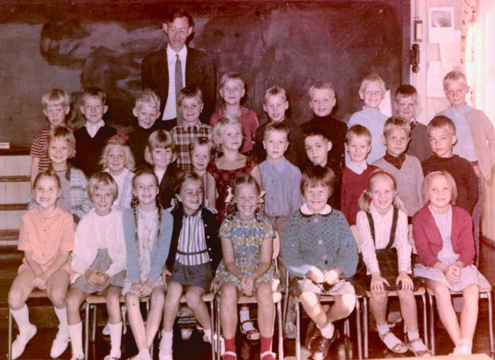 Klasse 1a 1967/68 p Vinderen skole