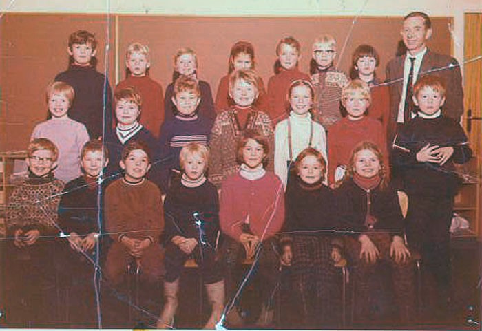 klasse 1a 1970/71 p Vinderen skole