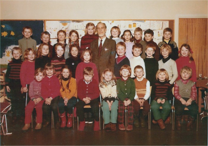 Klasse 1a 1971/72 p Vinderen skole