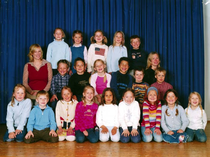 Klasse 1a 2002/03 p Vinderen skole