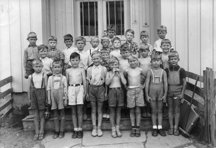 Klasse 1b 1946/47 p Vinderen skole