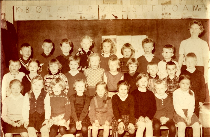 Klasse 1b 1961/62 p Vinderen skole