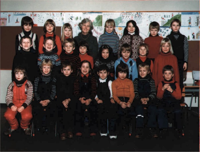 Klasse 1b 1981/82 p Vinderen skole