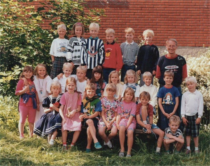 Klasse 1b 1992/93 p Vinderen skole