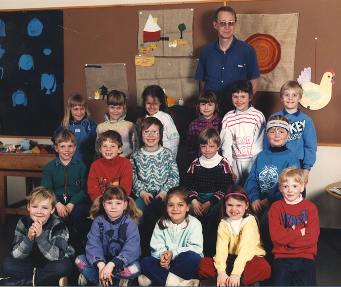 Klasse 1c 1986/87 p Vinderen skole