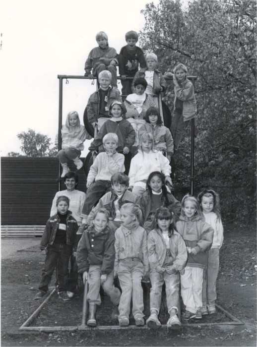 Klasse 1c 1989/90 p Vinderen skole