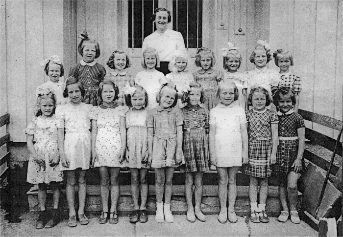 Klasse 1d 1946/47 p Vinderen skole