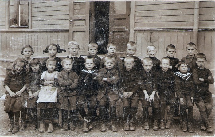 Klasse 1a 1914/15 p Vinderen skole