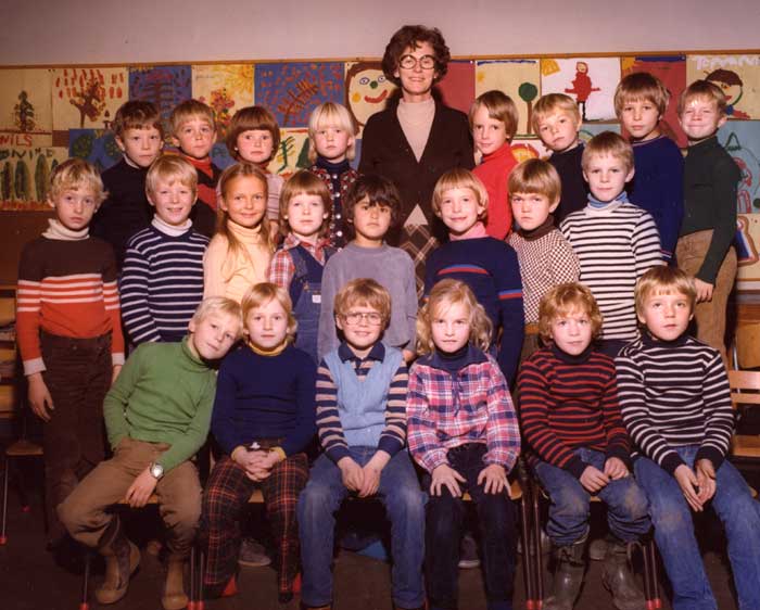 Klasse 2a 1980/81 p Vinderen skole