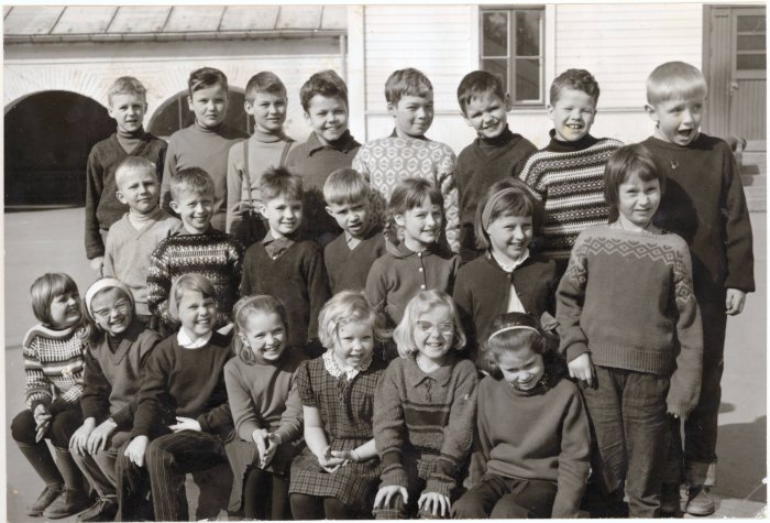 Klasse 2b 1964/65 p Vinderen skole