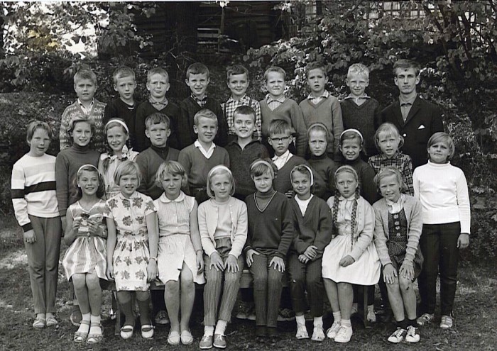 Klasse 3a 1963/64 p Vinderen skole