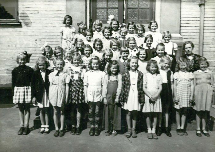 Klasse 3b 1945/46 p Vinderen skole