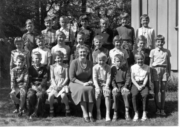 Klasse 4a 1959/60 p Vinderen skole