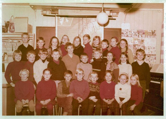 Klasse 4a 1968/69 p Vinderen skole