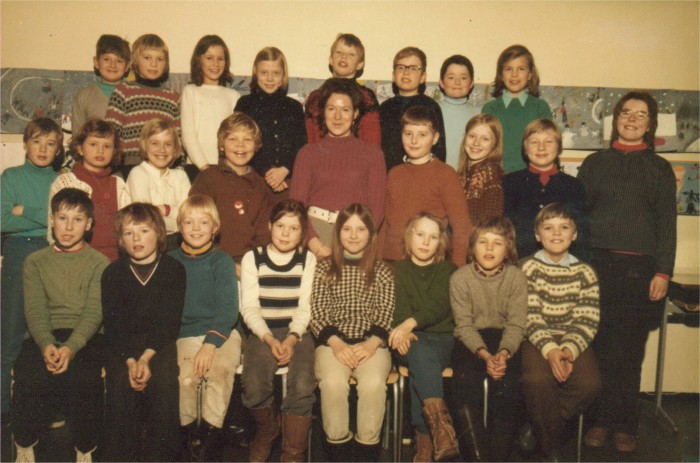 Klasse 4a 1971/72 p Vinderen skole