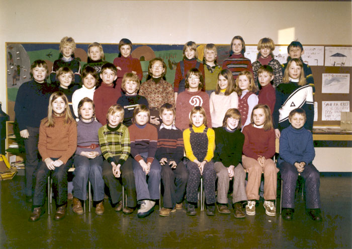 Klasse 4a 1975/76 p Vinderen skole