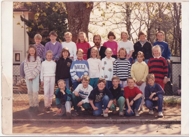 Klasse 4a 1989/90 p Vinderen skole