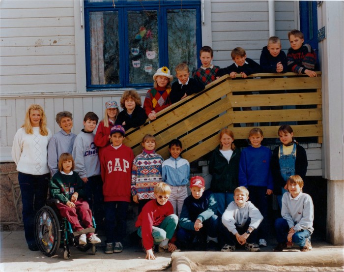 Klasse 4a 1995/96 p Vinderen skole
