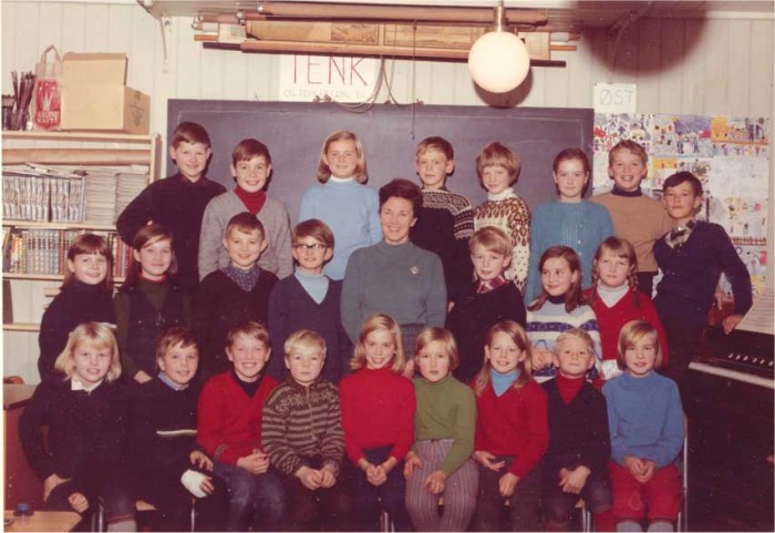 Klasse 4b 1968/69 p Vinderen skole