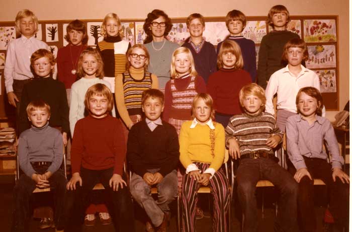 klasse 4b 1973/74 p Vinderen skole