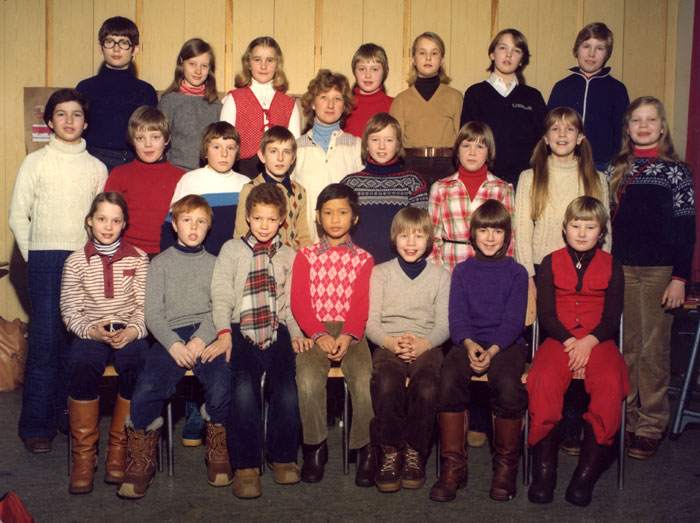 Klasse 4b 1978/79 p Vinderen skole
