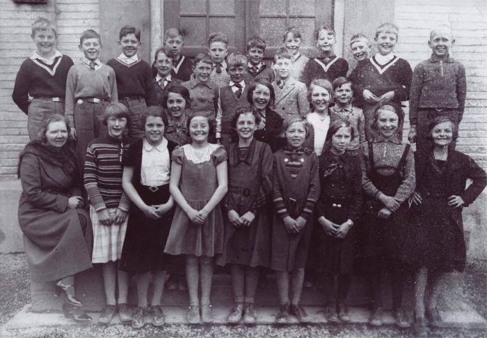 Klasse 5a 1932/33 p Vinderen skole