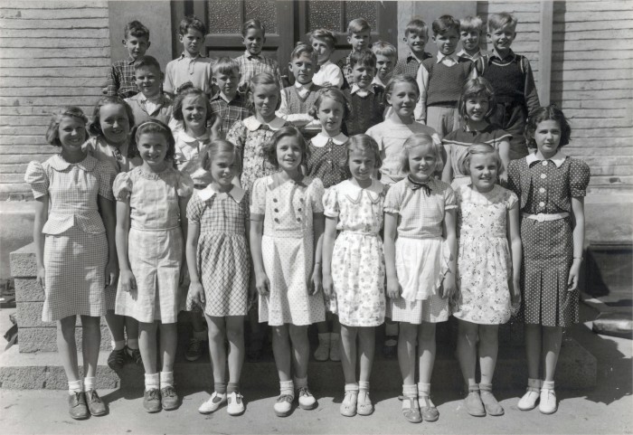 Klasse 5a 1938/39 p Vinderen skole