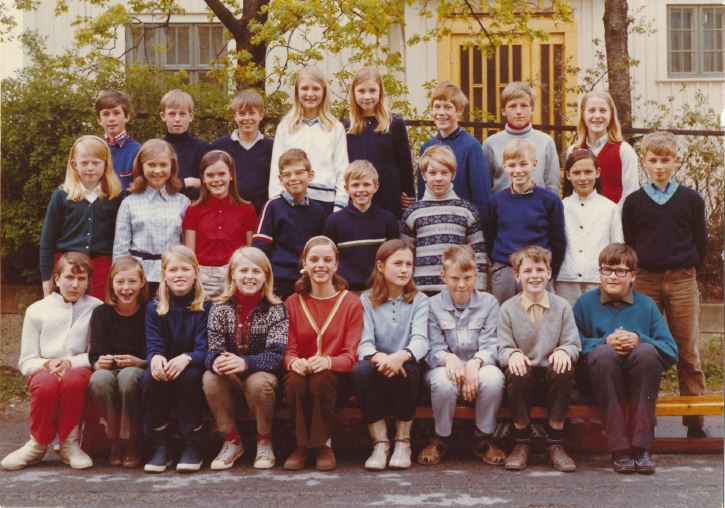 Klasse 5a 1968/69 p Vinderen skole