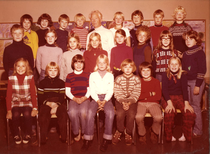 Klasse 5a 1978/74 p Vinderen skole
