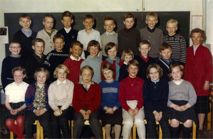 Klasse 5b 1962/63 p Vinderen skole