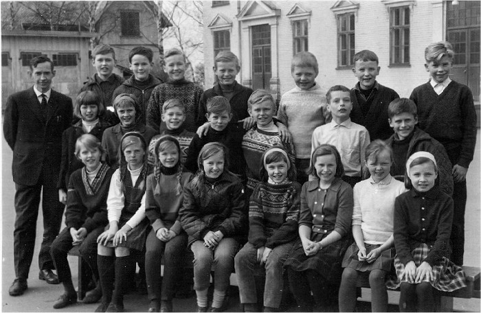Klasse 5b 1964/65 p Vinderen skole