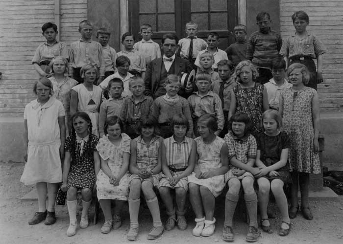 Klasse 5c 1930/31 p Vinderen skole