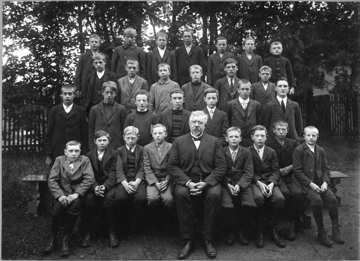 Klasse 6a 1910/11 p Vinderen skole