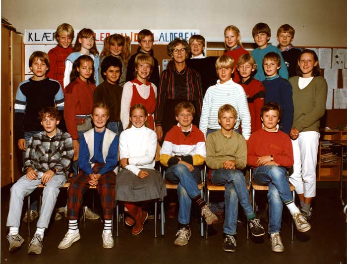 Klasse 6a 1984/85 p Vinderen skole