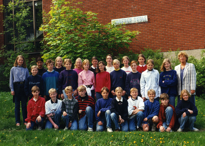 Klasse 6a 1993/94 p Vinderen skole