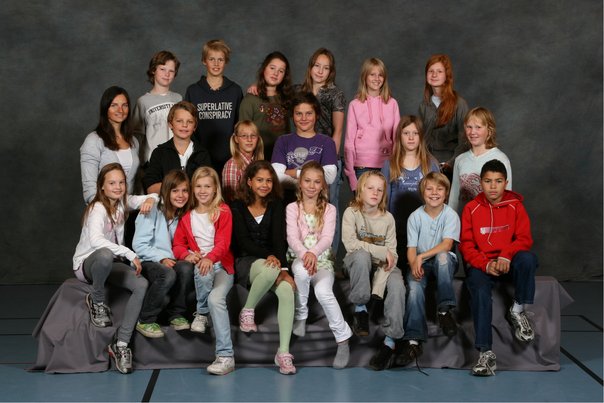 Klasse 6a 2007/08 p Vinderen skole