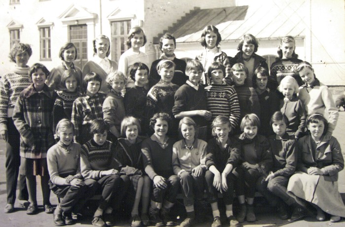 Klasse 6b 1957/58 p Vinderen skole