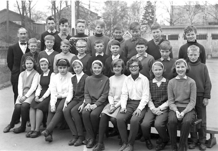 Klasse 6b 1964/65 p Vinderen skole