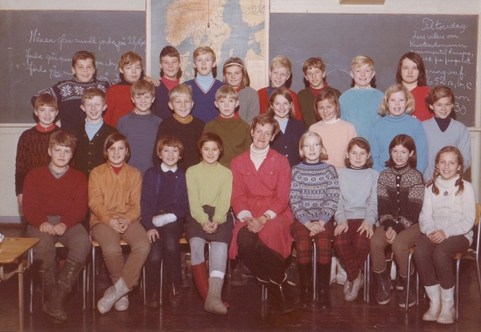 Klasse 6b 1968/69 p Vinderen skole