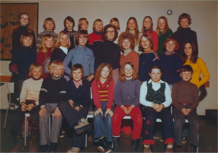 Klasse 6b 1972/73 p Vinderen skole