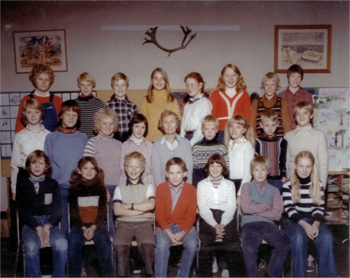 Klasse 6b 1979/80 p Vinderen skole