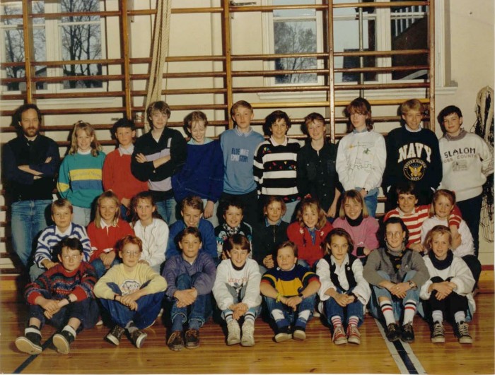 Klasse 6b 1988/89 p Vinderen skole