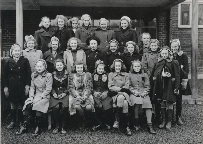 Klasse 7a 1941/42 p Vinderen skole