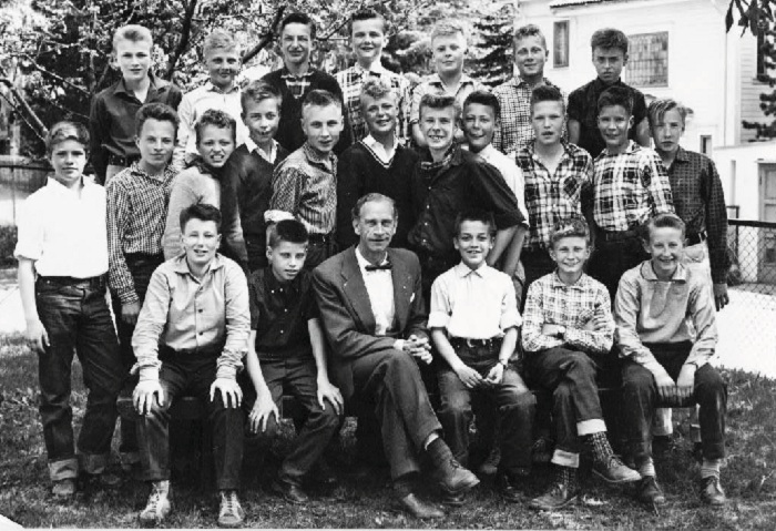 Klasse 7a 1959/60 p Vinderen skole