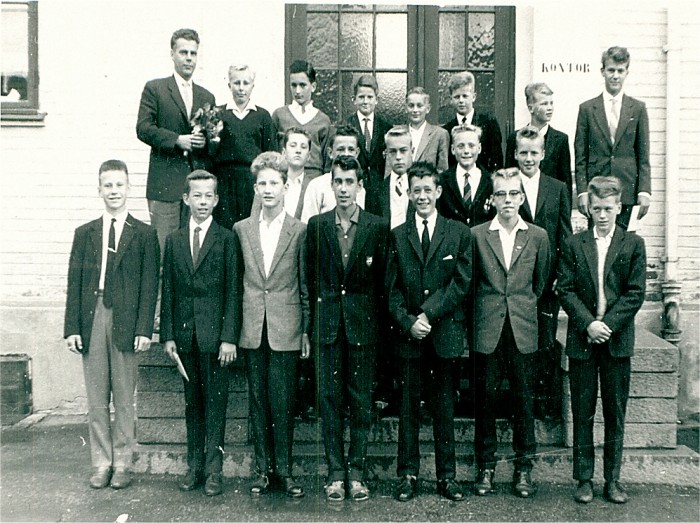 Klasse 7a 1960/61 p Vinderen skole
