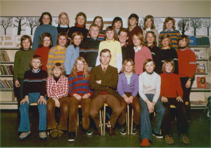 Klasse 7a 1972/73 p Vinderen skole