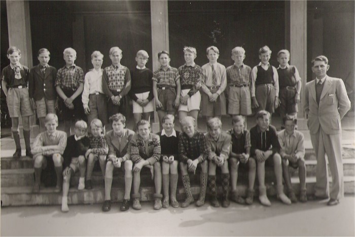 Klasse 7b 1941/42 p Vinderen skole