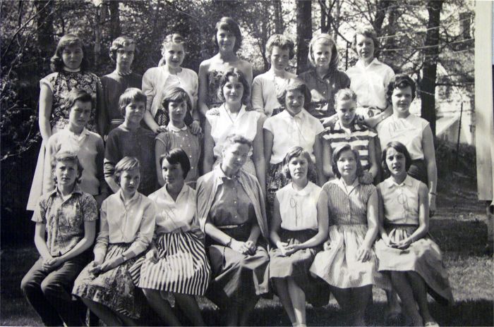 Klasse 7b 1958/59 p Vinderen skole